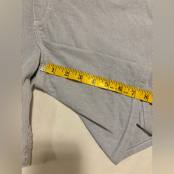 Riders by Lee, mid rise stretch, seersucker pattern, approx size 14 - Picture 5 of 7